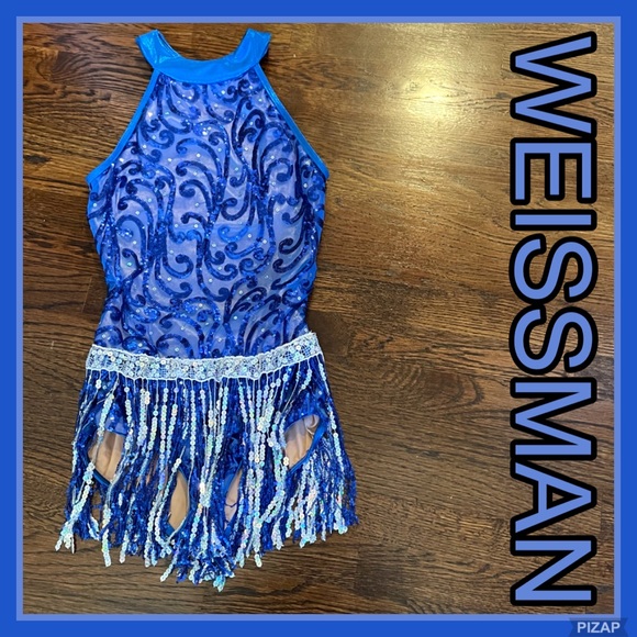 Weissman Other Weissman Blue Dance Costume Poshmark